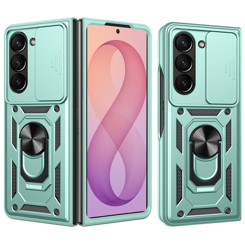 Cover til Samsung Galaxy Z Fold8 Ultra F976 / Z Fold7 F966, Techsuit, CamShield, Grøn