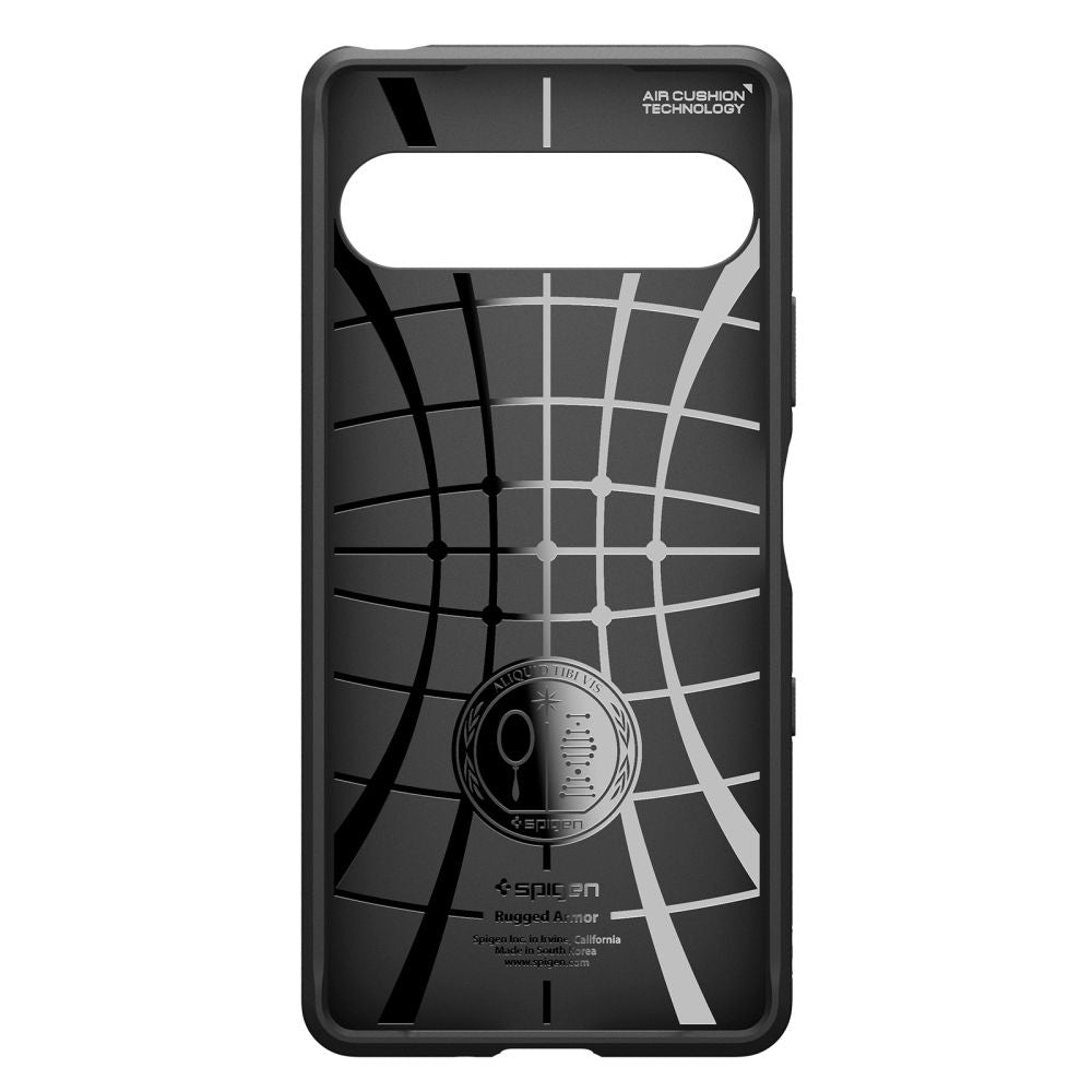 Cover til Sony Xperia 10 VII, Spigen, Rugged Armor, Sort ACS09592