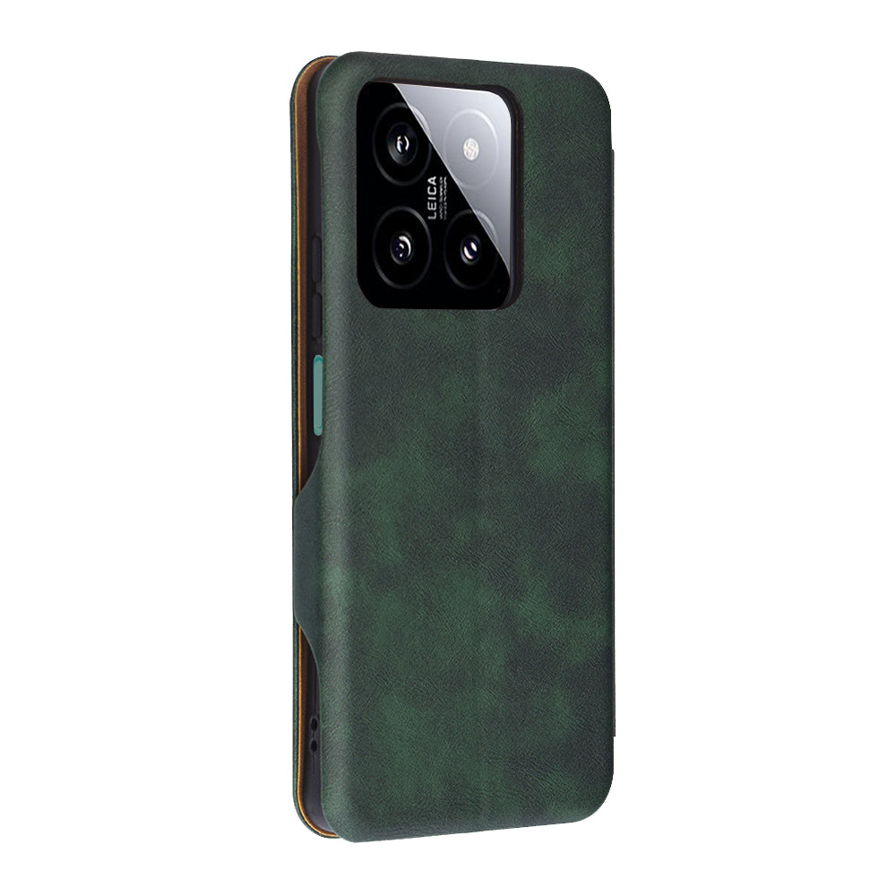 Cover til Xiaomi 14, Techsuit, Safe Wallet Plus, Grøn