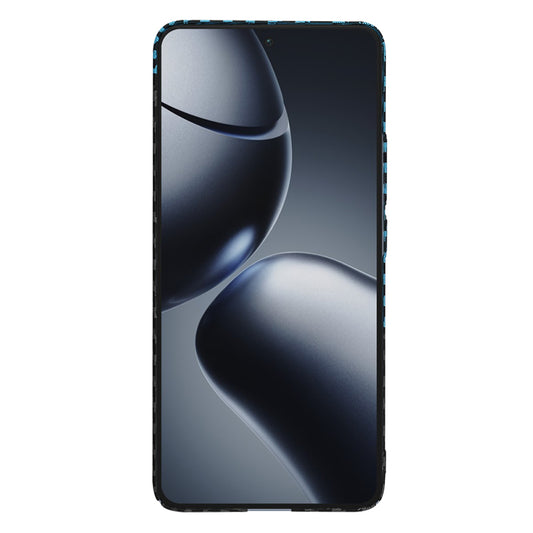 Case for Xiaomi 14T Pro, Techsuit, Carbonite FiberShell, Black Blue