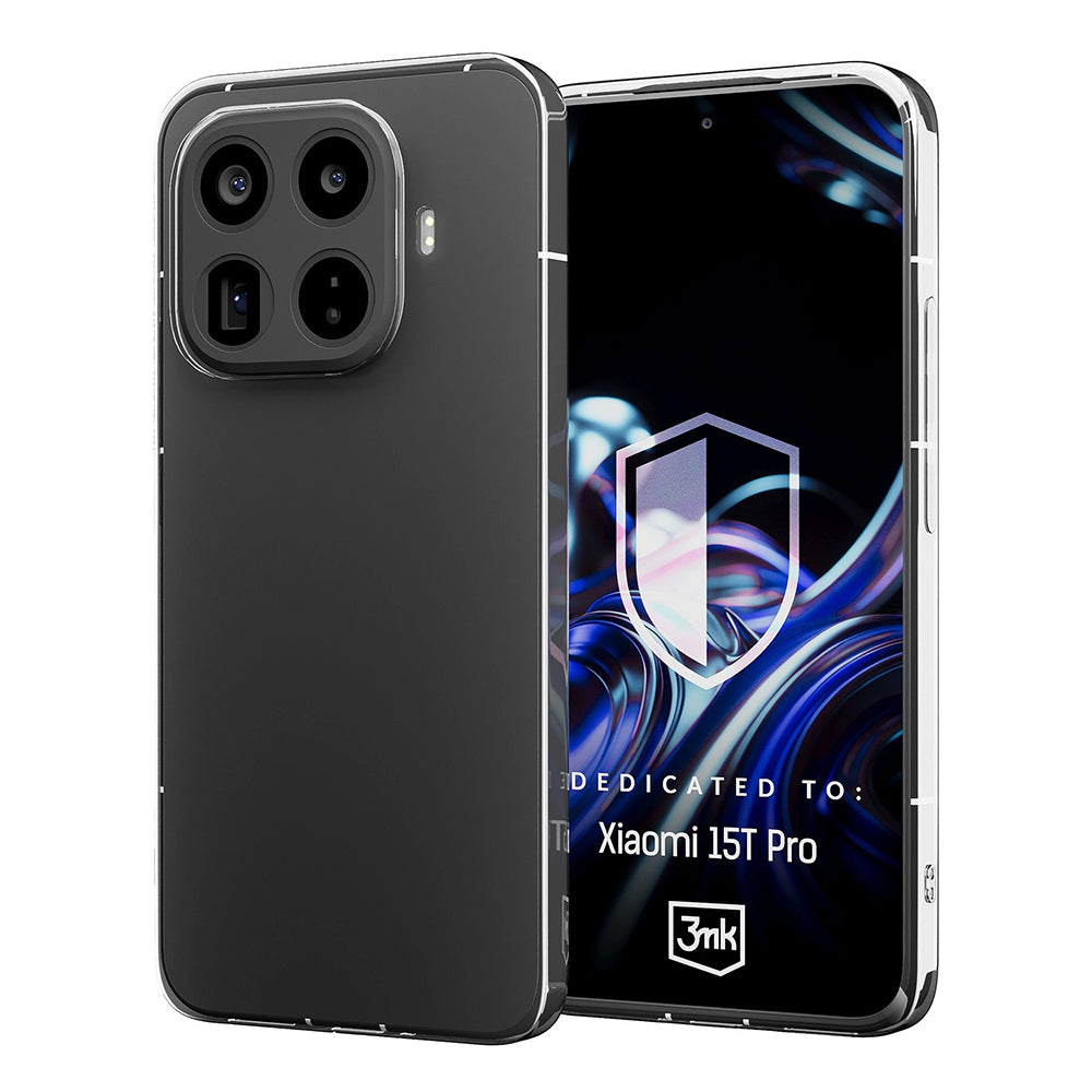 Etui til Xiaomi 15T Pro, 3MK, Klar, Gennemsigtig