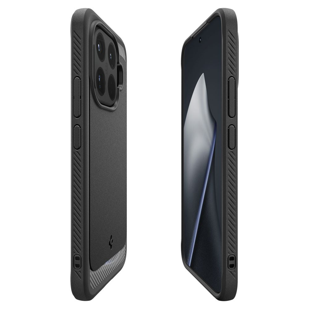 Etui til Xiaomi 15T Pro, Spigen, Rugged Armor, Sort ACS11152