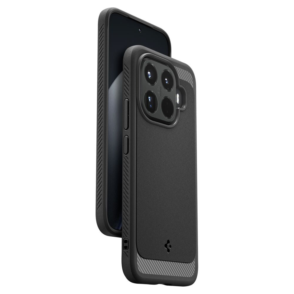 Etui til Xiaomi 15T Pro, Spigen, Rugged Armor, Sort ACS11152