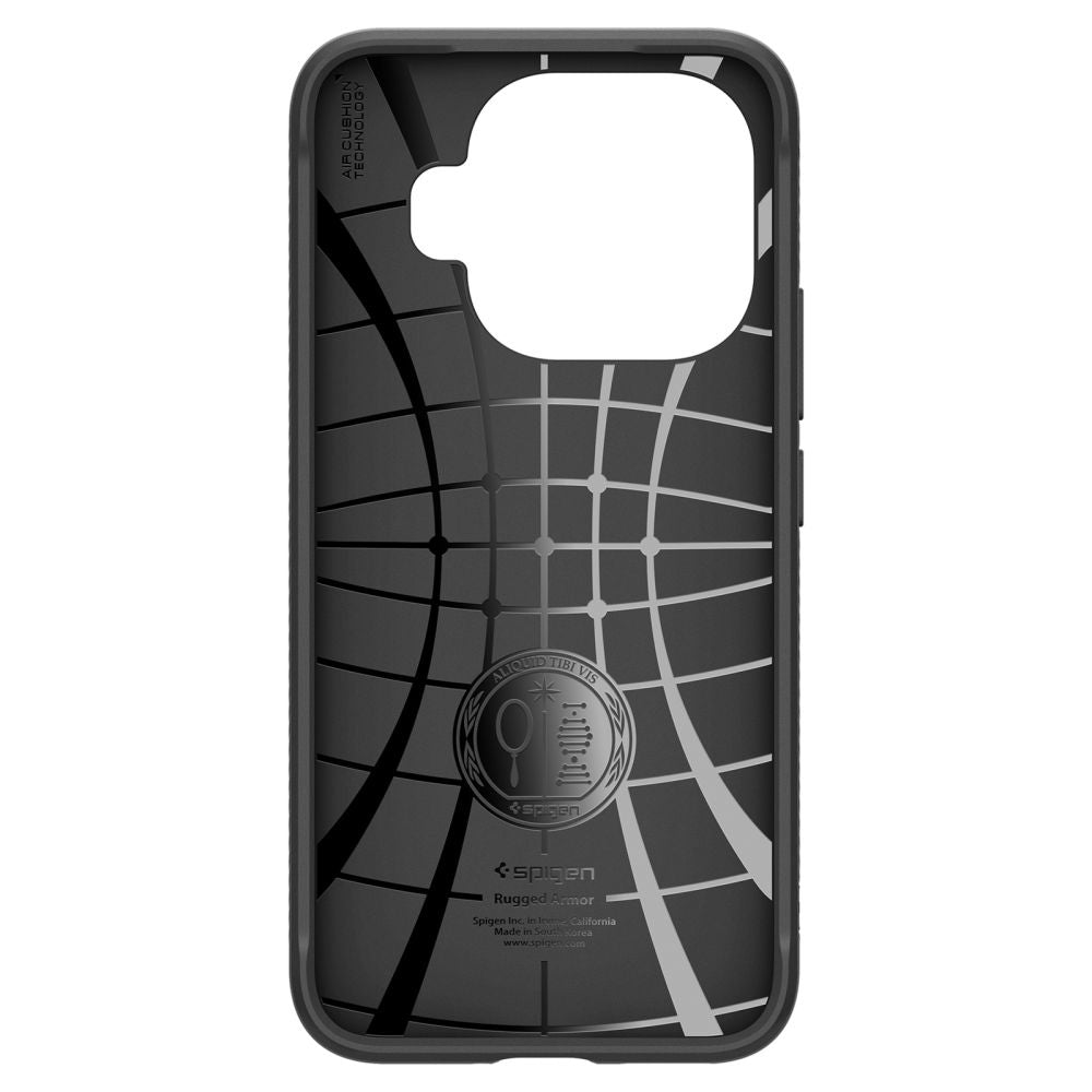 Etui til Xiaomi 15T Pro, Spigen, Rugged Armor, Sort ACS11152
