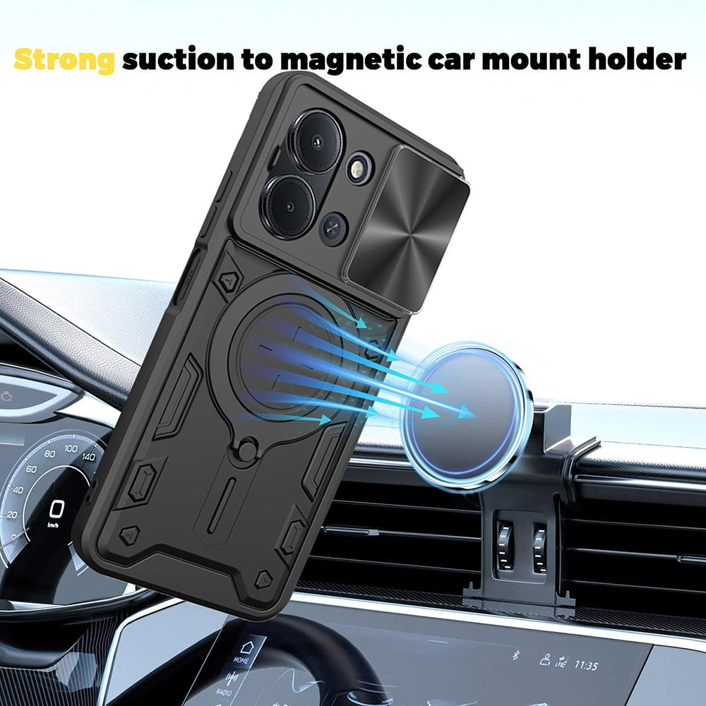 Cover til Xiaomi 15T Pro, Techsuit, CamGuard Pro, Sort