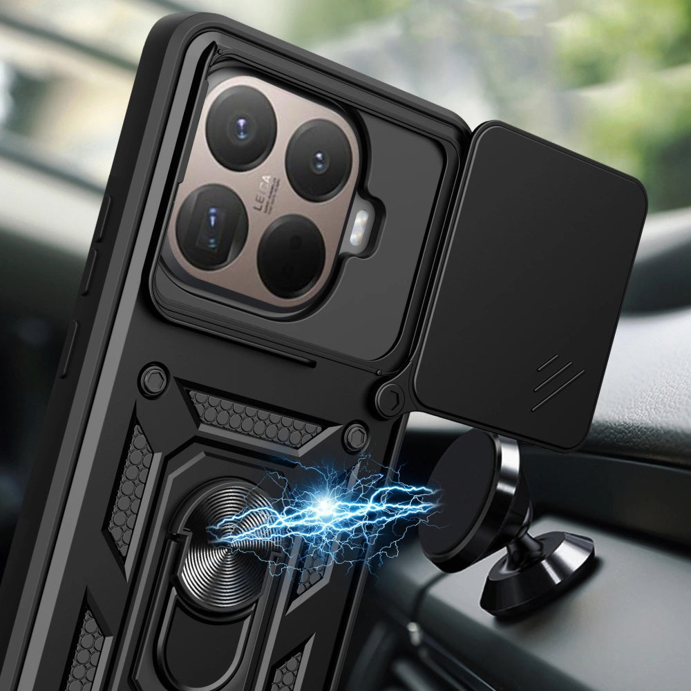 Etui til Xiaomi 15T Pro, Techsuit, CamShield, Gylden