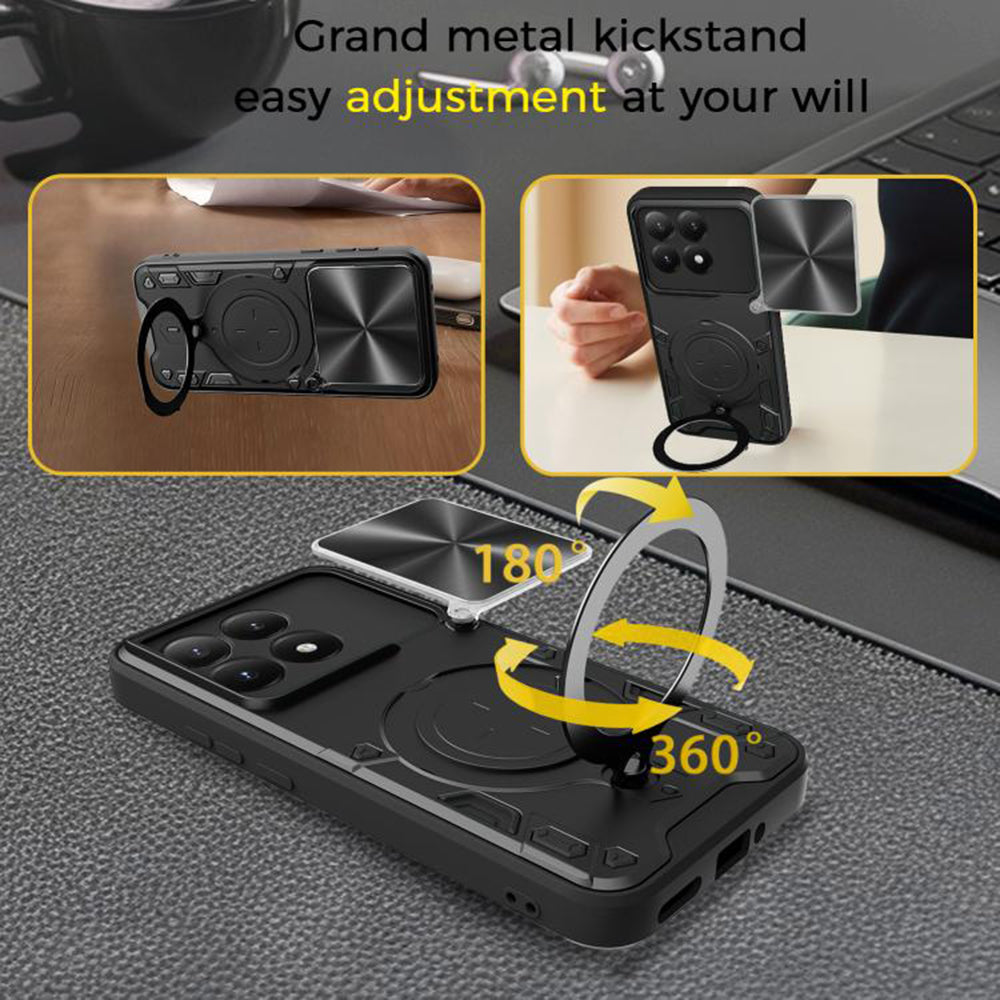 Etui til Xiaomi 15T, Techsuit, CamGuard Pro, Blå