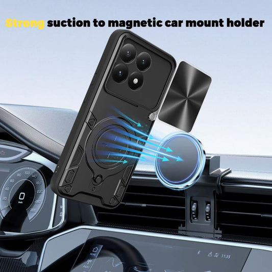 Hus til Xiaomi 15T, Techsuit, CamGuard Pro, Lilla