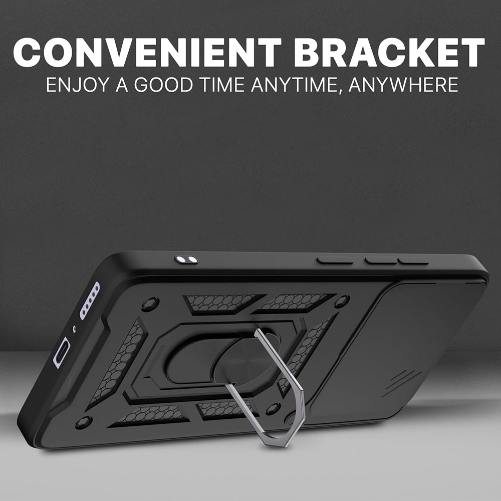 Etui til Xiaomi 15T, Techsuit, CamShield, Sort