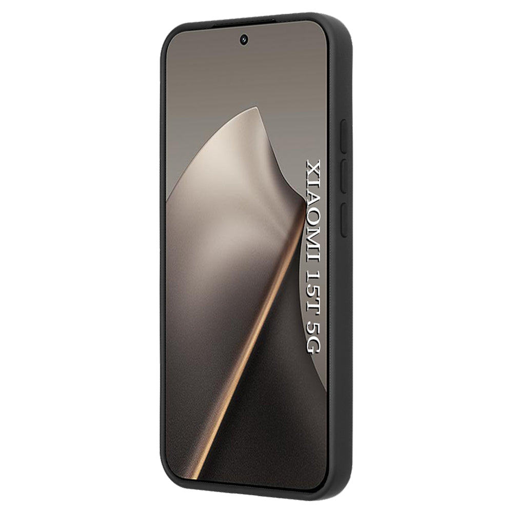 Etui til Xiaomi 15T, Techsuit, Glinth, Sort