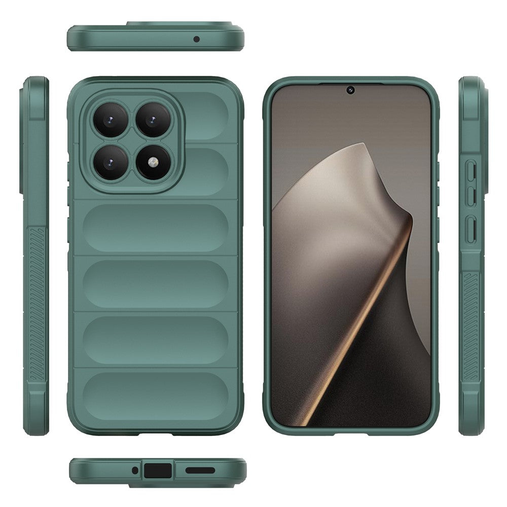 Etui til Xiaomi 15T, Techsuit, Magic Shield, Grøn