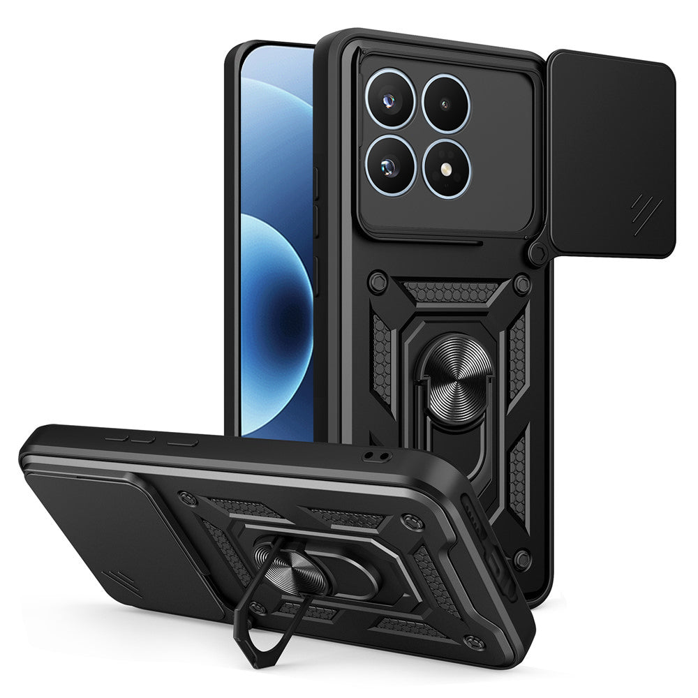 Cover til Xiaomi 17, Techsuit, CamShield, Sort