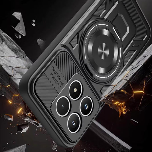 Cover til Xiaomi 17, Techsuit, RuggedCam, Sort
