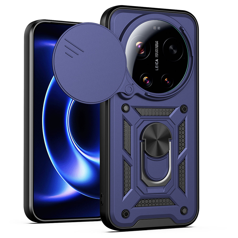 Cover til Xiaomi 17 Ultra, Techsuit, CamShield, Blå