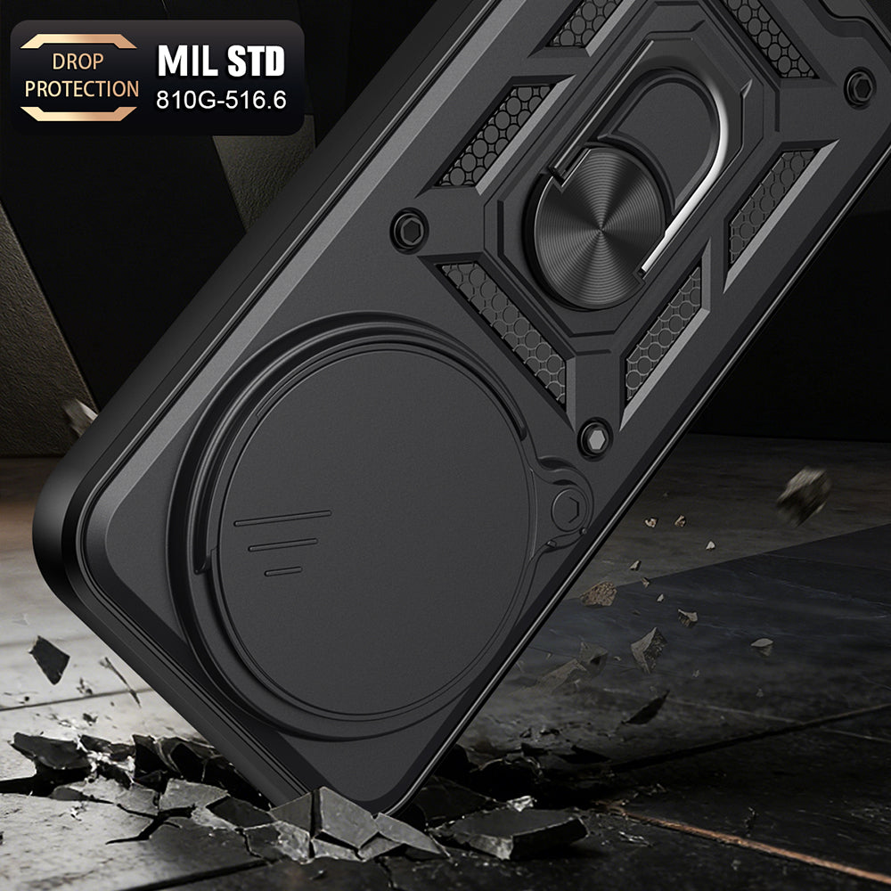 Cover til Xiaomi 17 Ultra, Techsuit, CamShield, Blå