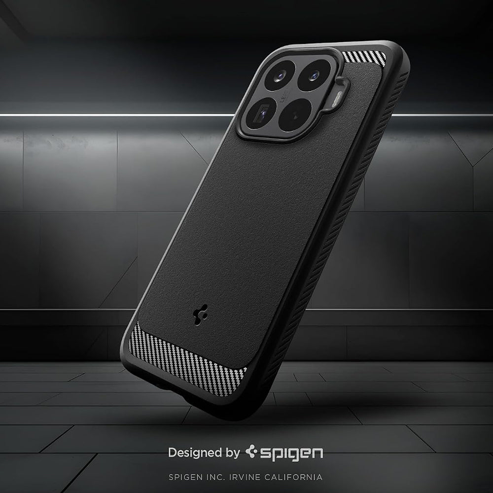 Cover til Xiaomi 17T Pro, Spigen, Rugged Armor, Sort ACS11869