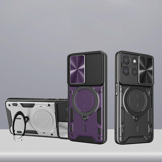 Cover til Xiaomi 17T Pro, Techsuit, CamGuard Pro, Rød