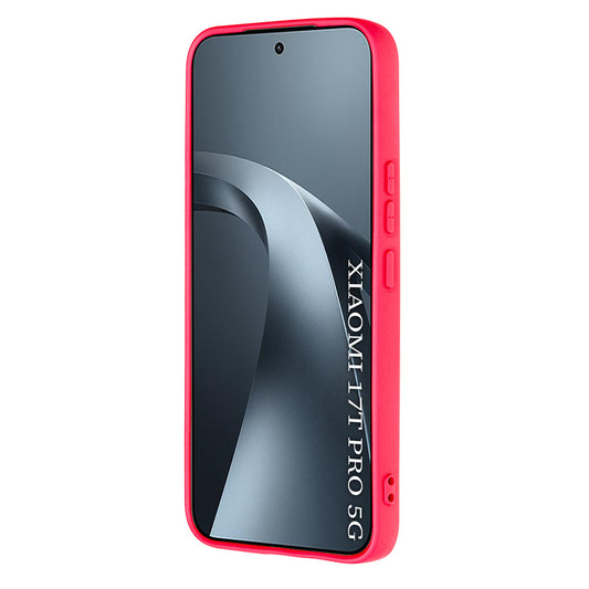 Cover til Xiaomi 17T Pro, Techsuit, SoftFlex, Mørk Rosa