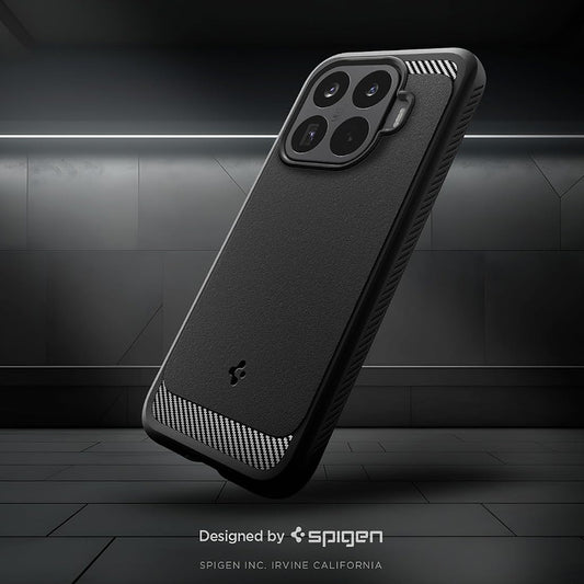 Cover til Xiaomi 17T, Spigen, Rugged Armor, Sort ACS11870