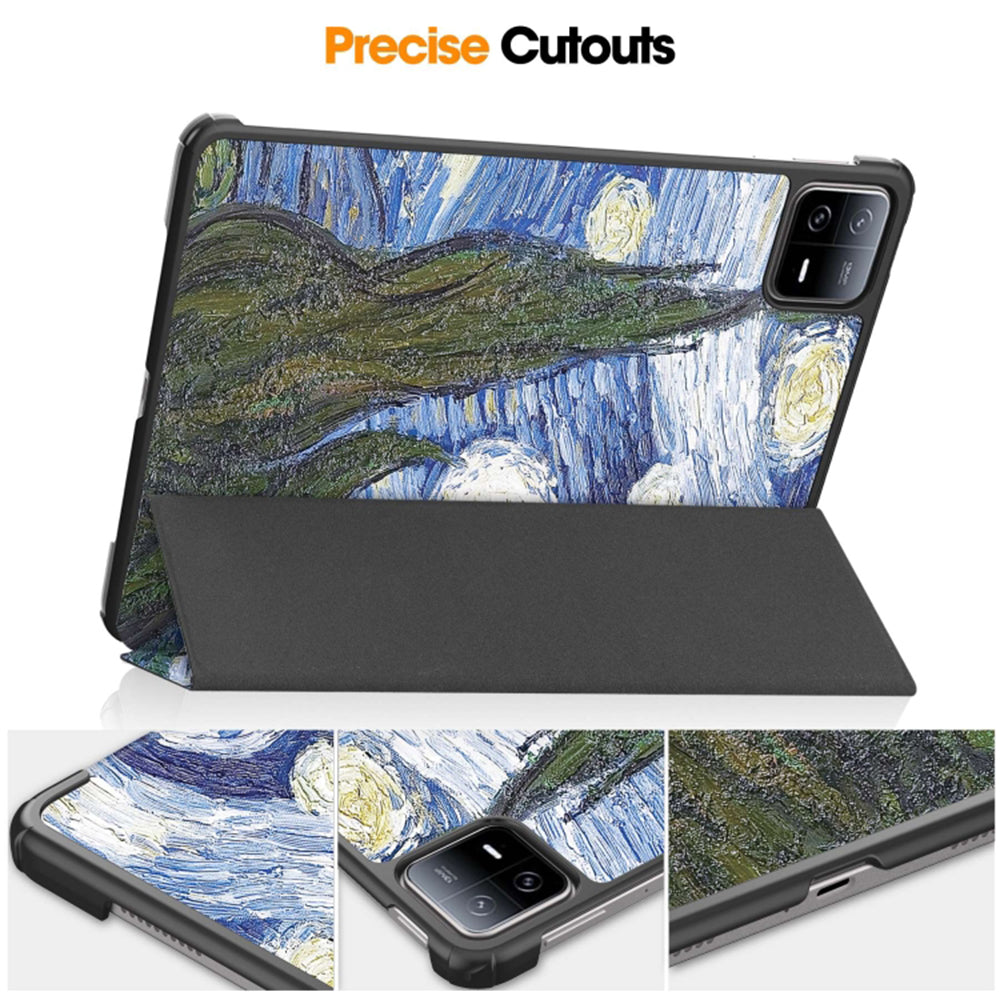 Cover til Xiaomi Pad 6 / 6 Pro, Techsuit, FoldPro Starry Night, Multicolor