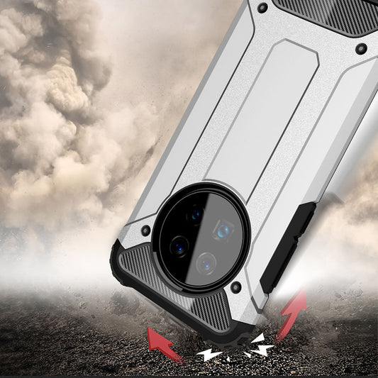 Cover til Xiaomi Poco C75 / Redmi 14C, Techsuit, Hybrid Armor, Sort