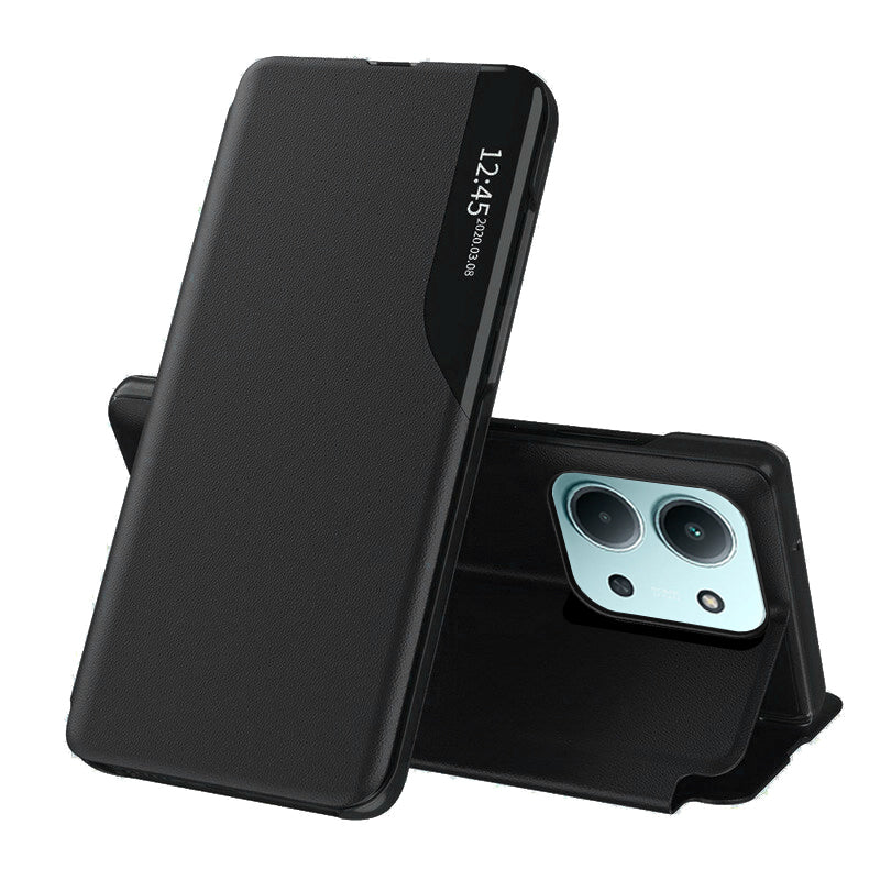 Etui til Xiaomi Poco C85 4G / Redmi 15C 5G / 15C 4G, Techsuit, eFold, Sort