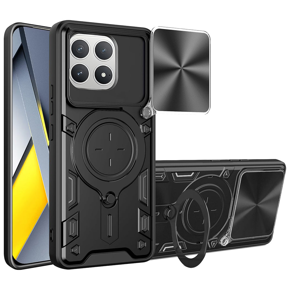 Etui til Xiaomi Poco F8 Pro, Techsuit, CamGuard Pro, Sort