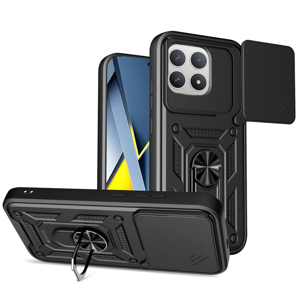 Etui til Xiaomi Poco F8 Pro, Techsuit, CamShield, Sort
