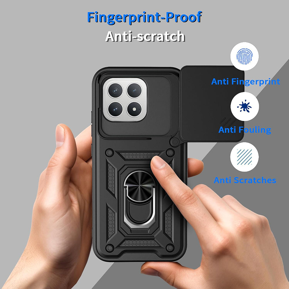 Etui til Xiaomi Poco F8 Pro, Techsuit, CamShield, Sort