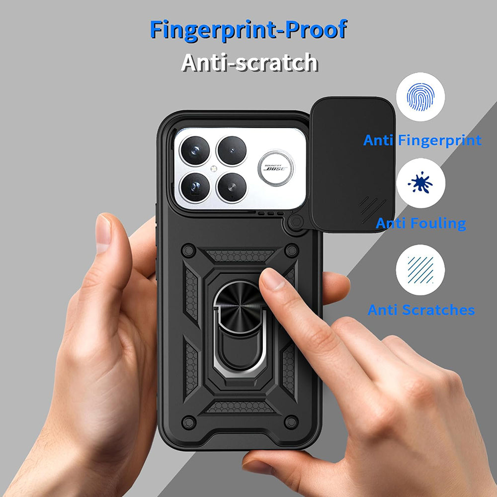 Etui til Xiaomi Poco F8 Ultra, Techsuit, CamShield, Blå