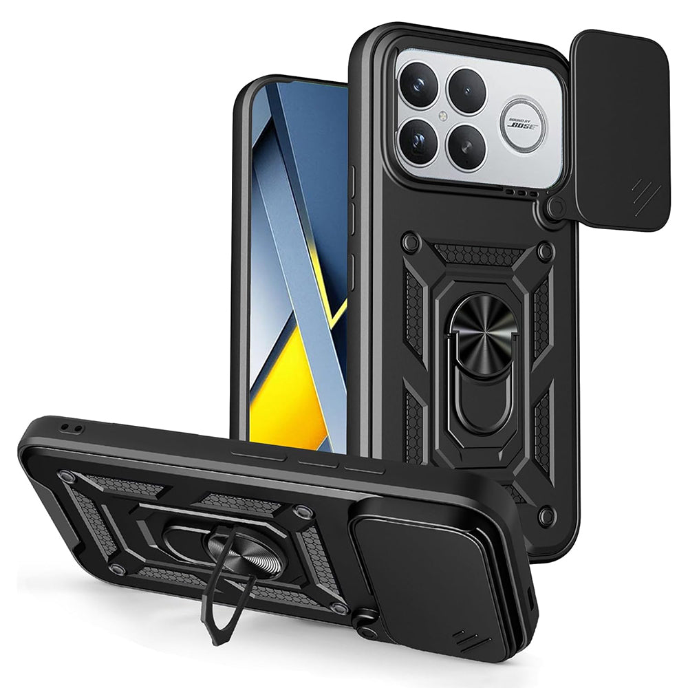 Etui til Xiaomi Poco F8 Ultra, Techsuit, CamShield, Sort