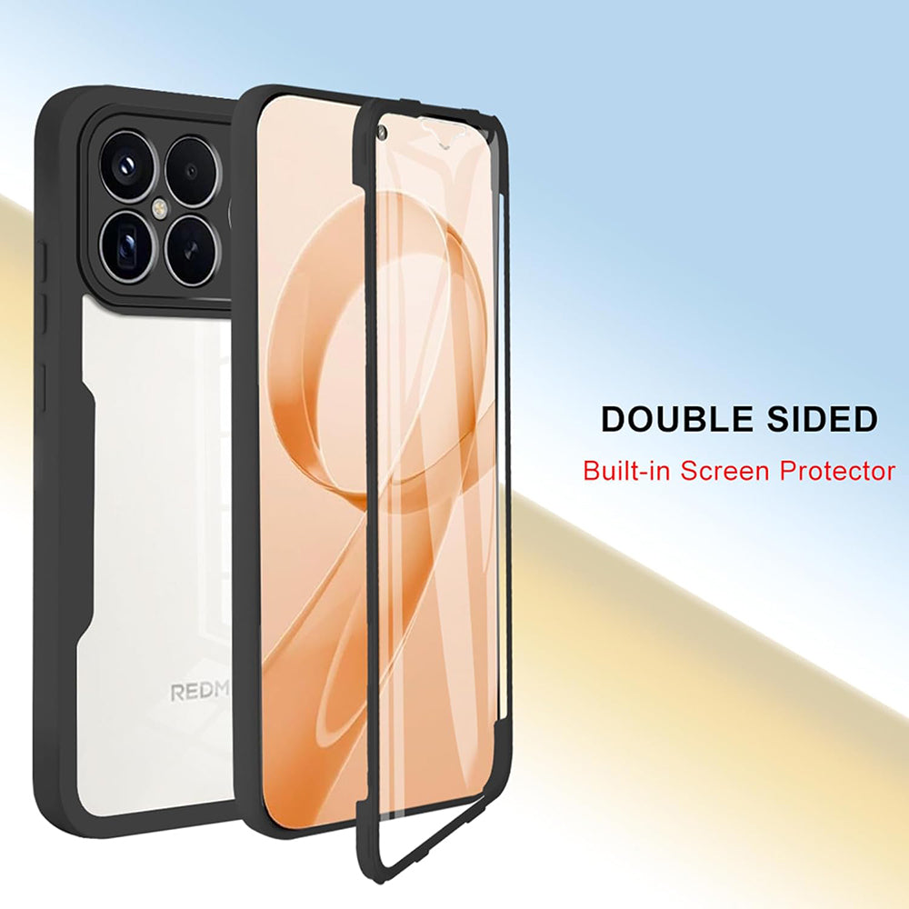 Etui til Xiaomi Poco F8 Ultra, Techsuit, ColorVerse 360, Sort