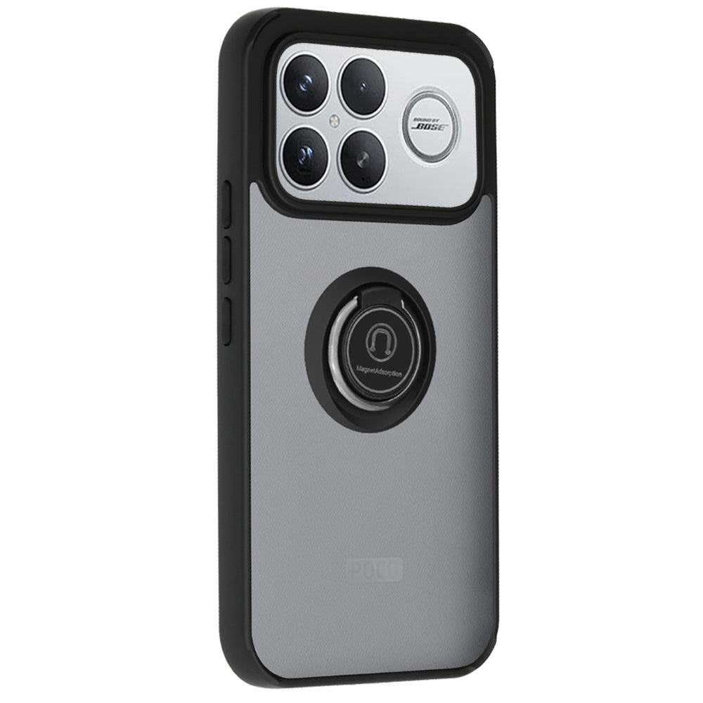 Etui til Xiaomi Poco F8 Ultra, Techsuit, Glinth, Sort