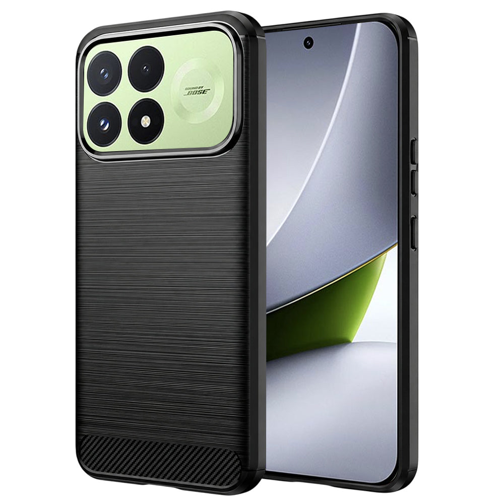 Cover til Xiaomi Poco F9 Pro, Techsuit, Carbon, Sort