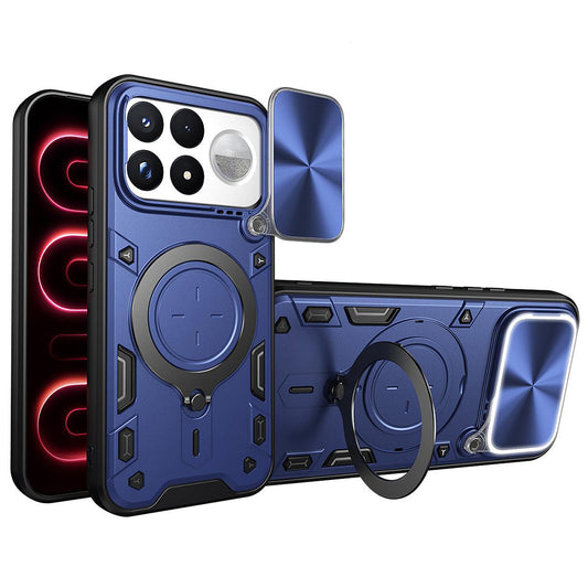 Cover til Xiaomi Poco F9 Ultra, Techsuit, CamGuard Pro, blå