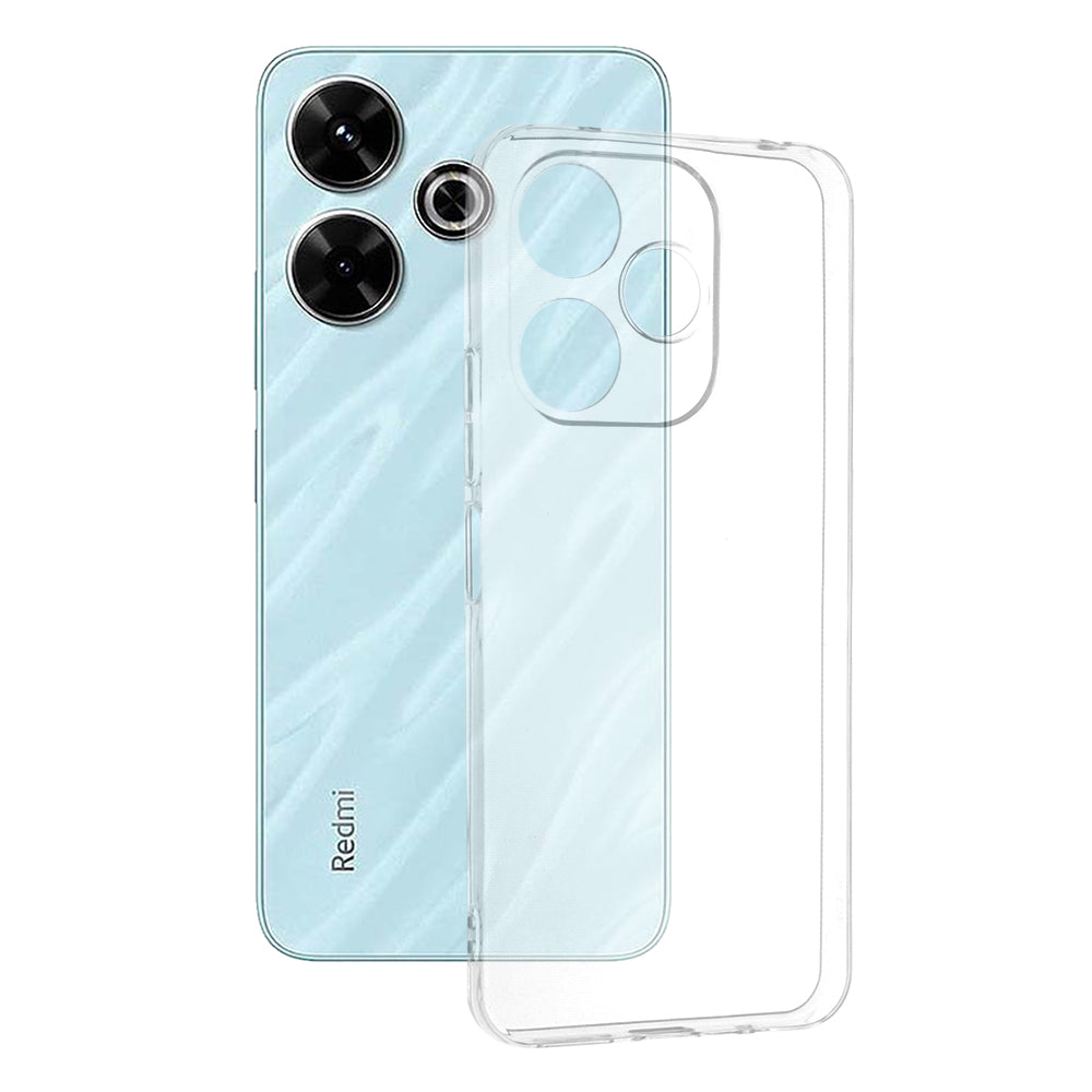 Etui til Xiaomi Poco M6 4G / Redmi 13, Techsuit, Klar, Gennemsigtig