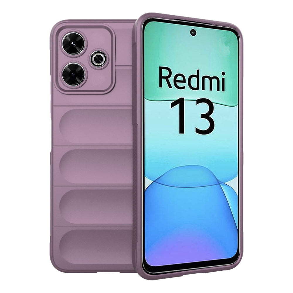 Etui til Xiaomi Poco M6 4G / Redmi 13, Techsuit, Magic Shield, Lilla