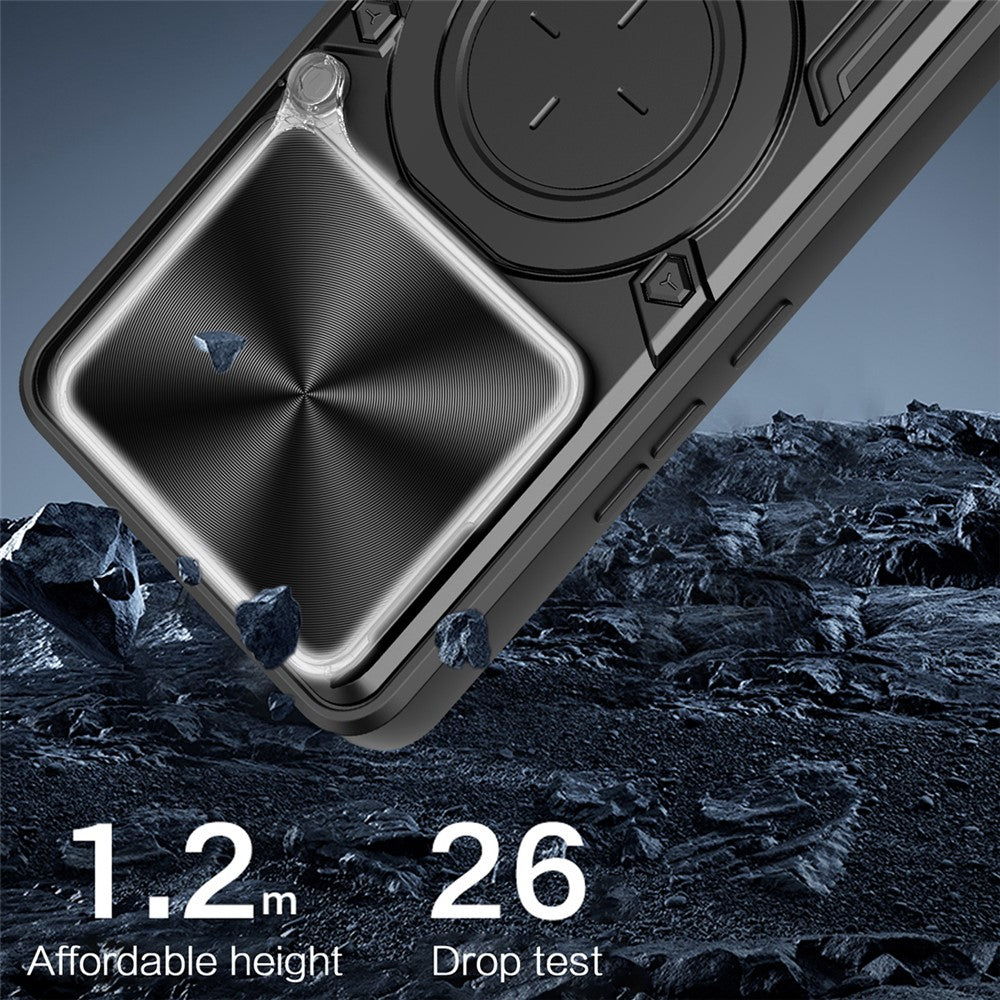 Etui til Xiaomi Poco M8 Pro / Redmi Note 15 Pro+ 5G, Techsuit, CamGuard Pro, Rød