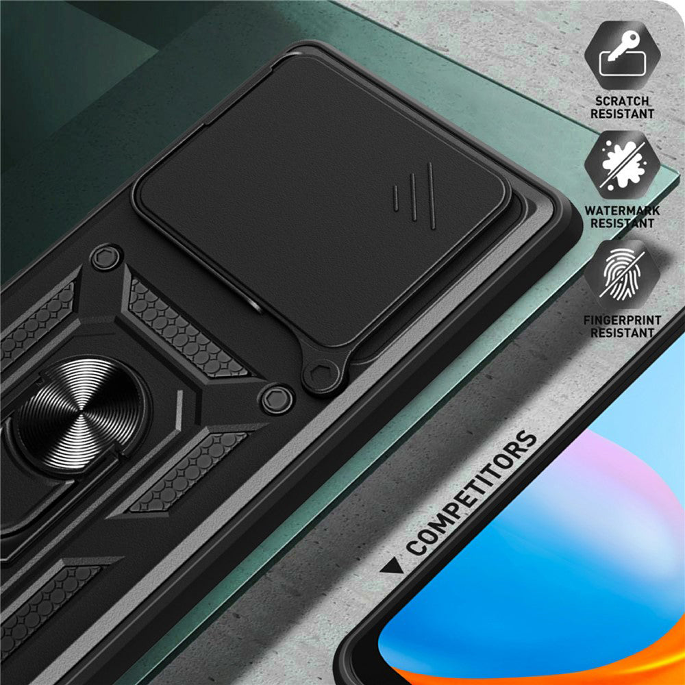 Etui til Xiaomi Poco M8 Pro / Redmi Note 15 Pro+ 5G, Techsuit, CamShield, Blå