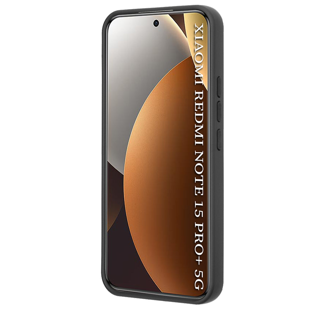 Etui til Xiaomi Poco M8 Pro / Redmi Note 15 Pro+ 5G, Techsuit, Glinth, Sort