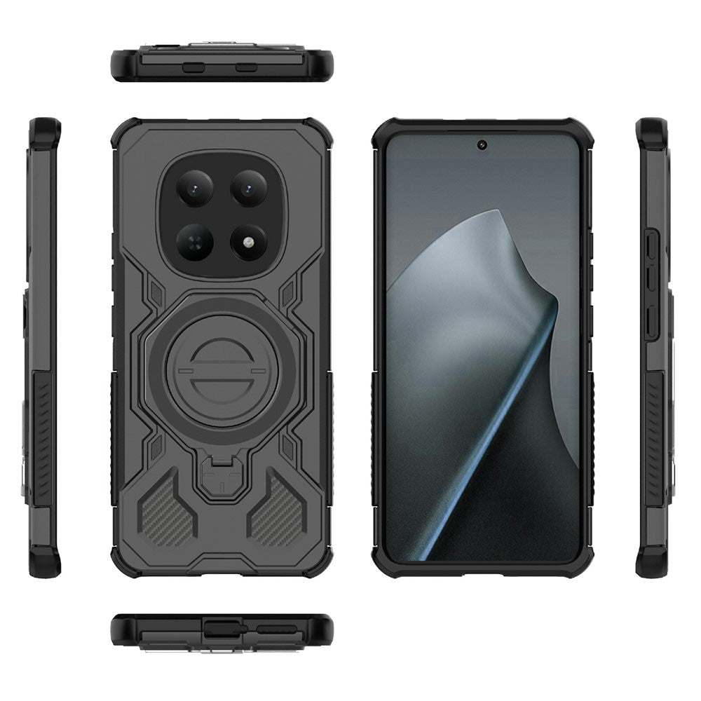 Etui til Xiaomi Poco M8 / Redmi Note 15 5G, Techsuit, Carbon Shield Pro, Hvid