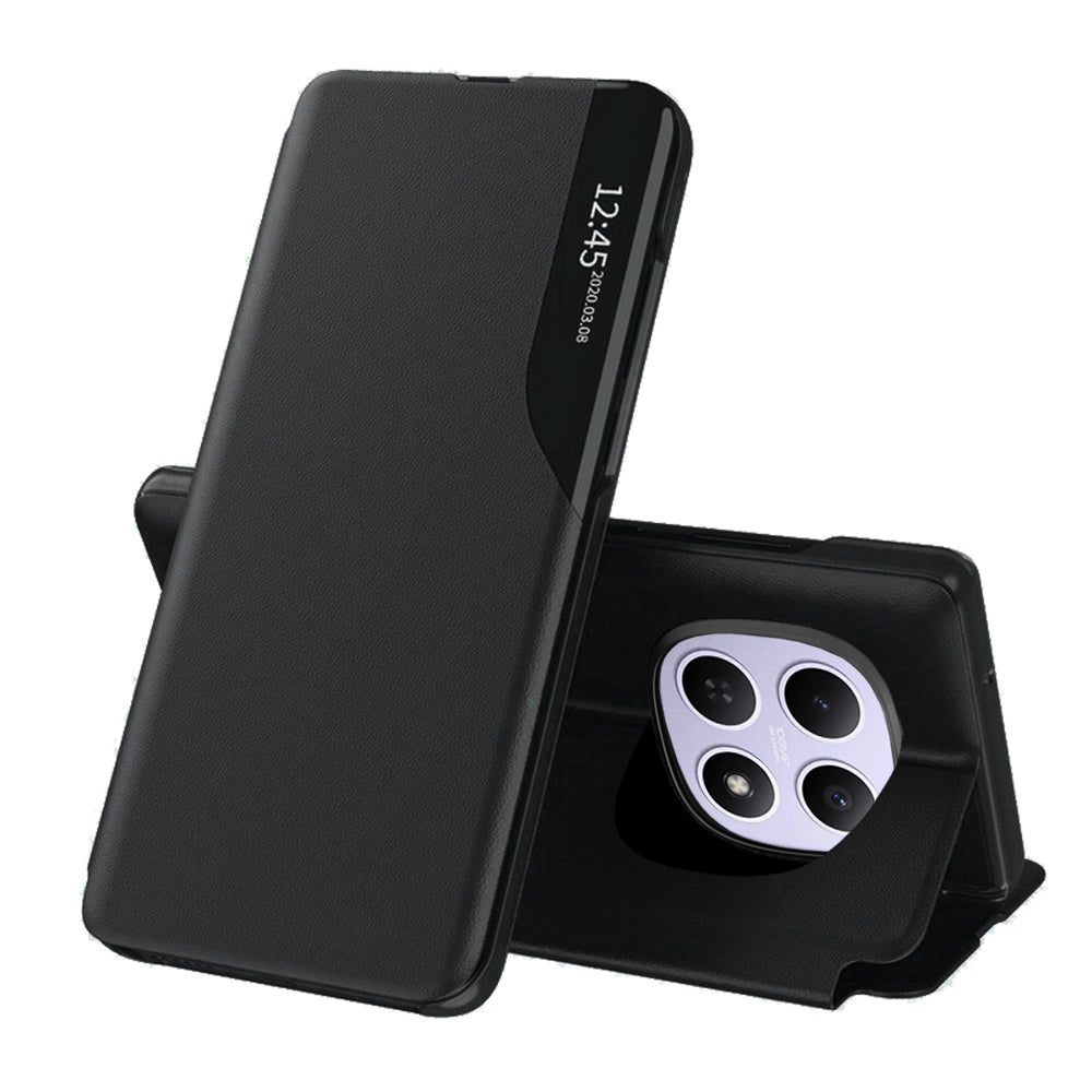 Etui til Xiaomi Poco M8 / Redmi Note 15 5G, Techsuit, eFold, Sort
