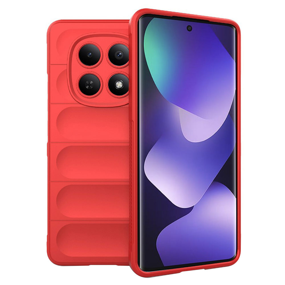 Etui til Xiaomi Poco M8 / Redmi Note 15 5G, Techsuit, Magic Shield, Rød