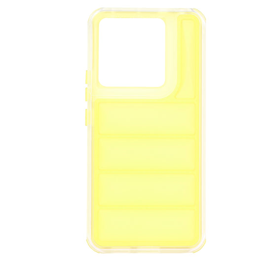 Cover til Xiaomi Poco X6 / Note 13 Pro 5G, Techsuit, Wave Shield, Gul