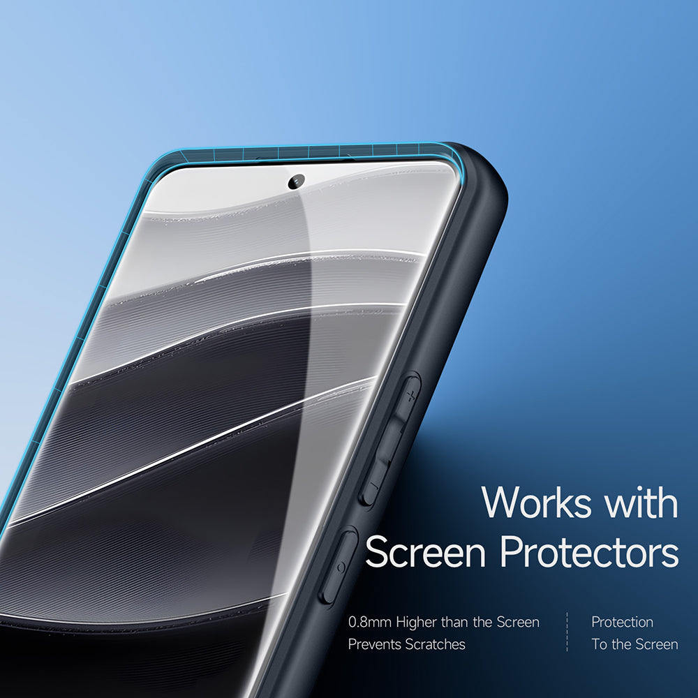 Etui til Xiaomi Poco X6 / Redmi Note 13 Pro 5G, DUX DUCIS, Aimo, Sort