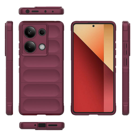 Cover til Xiaomi Poco X6 / Redmi Note 13 Pro 5G, Techsuit, Magic Shield, Rød