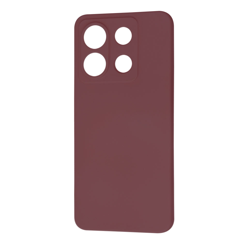 Etui til Xiaomi Poco X6 / Redmi Note 13 Pro 5G, Techsuit, SoftFlex, Kirsebærrød