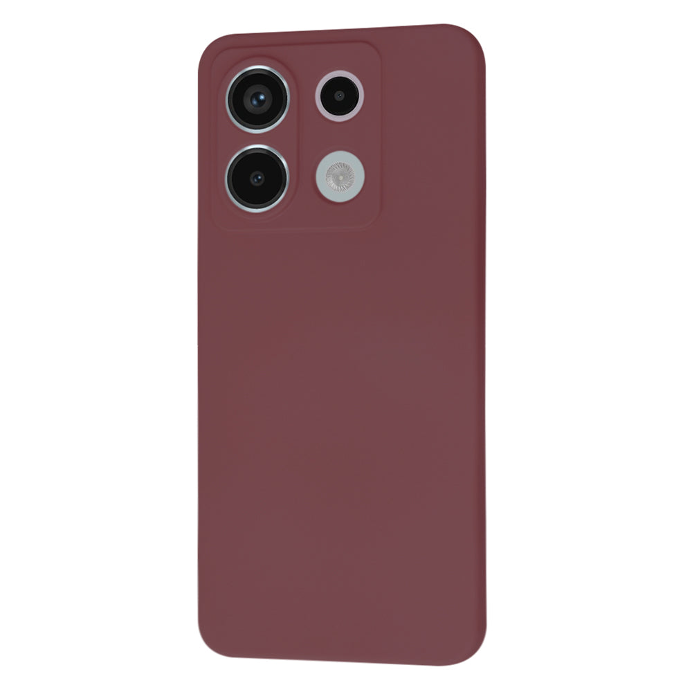 Etui til Xiaomi Poco X6 / Redmi Note 13 Pro 5G, Techsuit, SoftFlex, Kirsebærrød