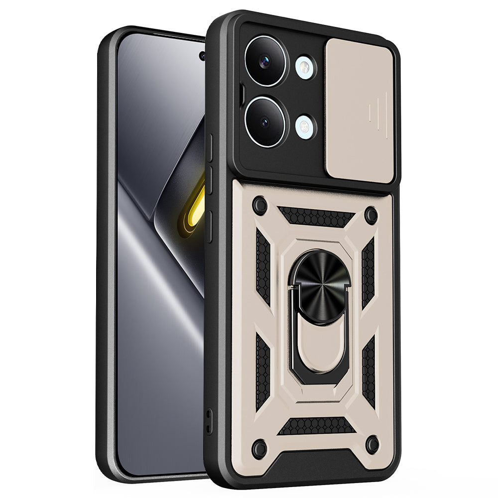 Cover til Xiaomi Poco X8 Pro Max, Techsuit, CamShield, Guld
