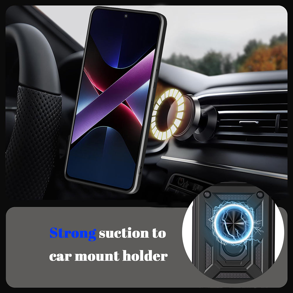 Cover til Xiaomi Poco X8 Pro Max, Techsuit, CamShield, Guld